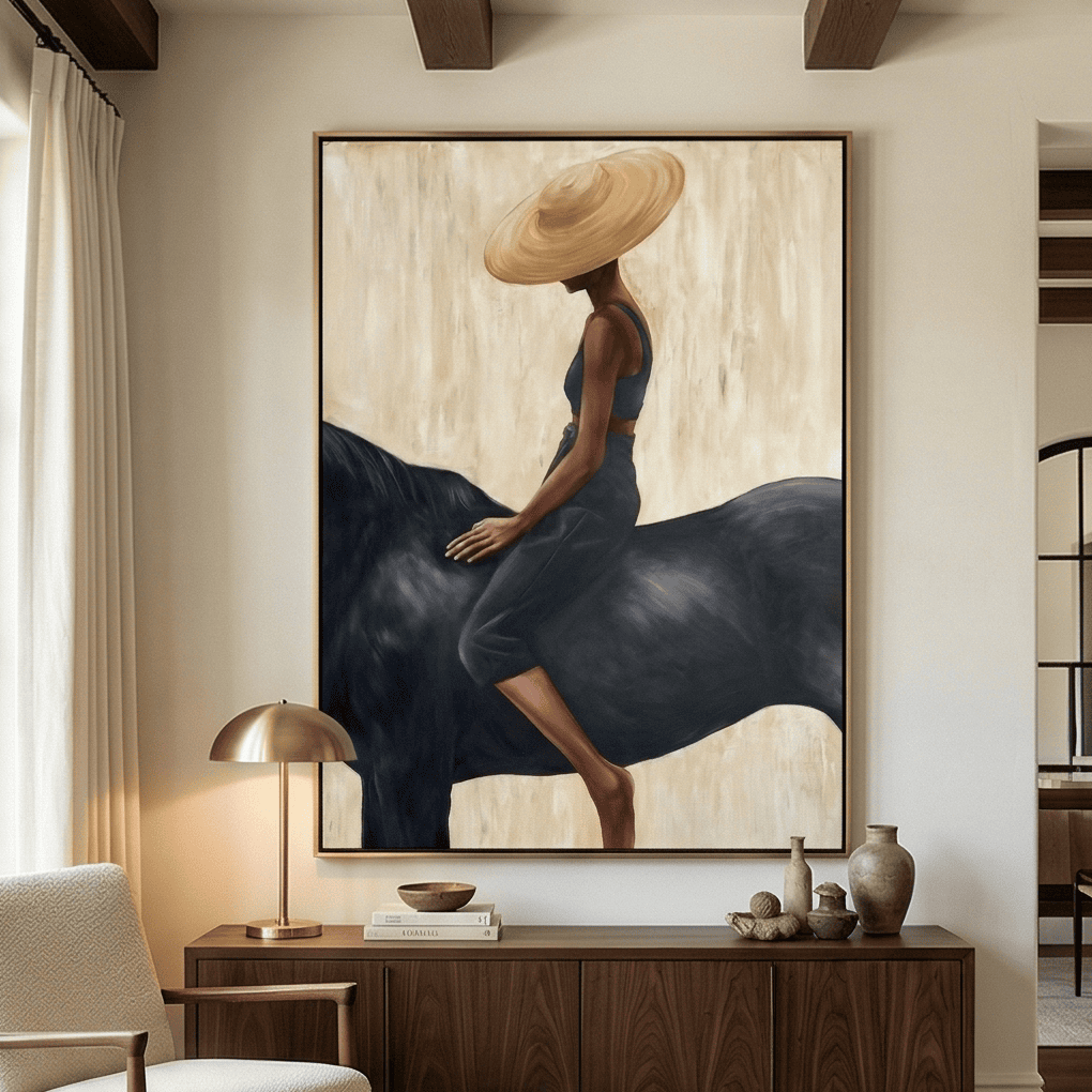Vintage Americana Art | Silent Ascent – Carmeloilart