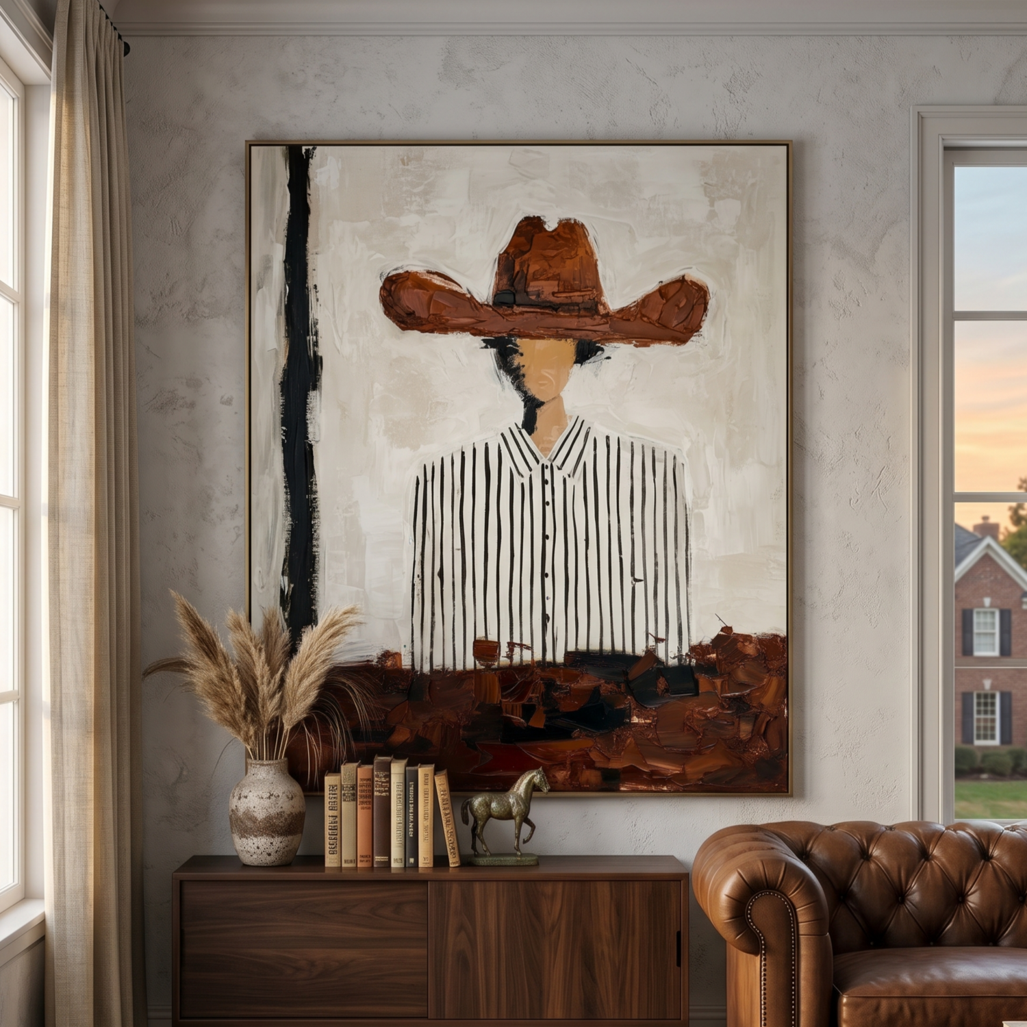 Vintage Americana Art | Vestige of the Range – Carmeloilart
