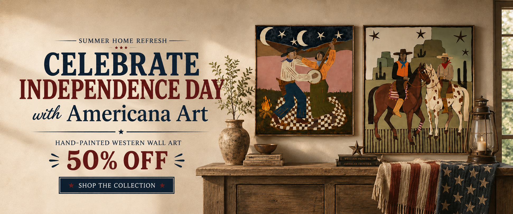Independence Day Art Sale
