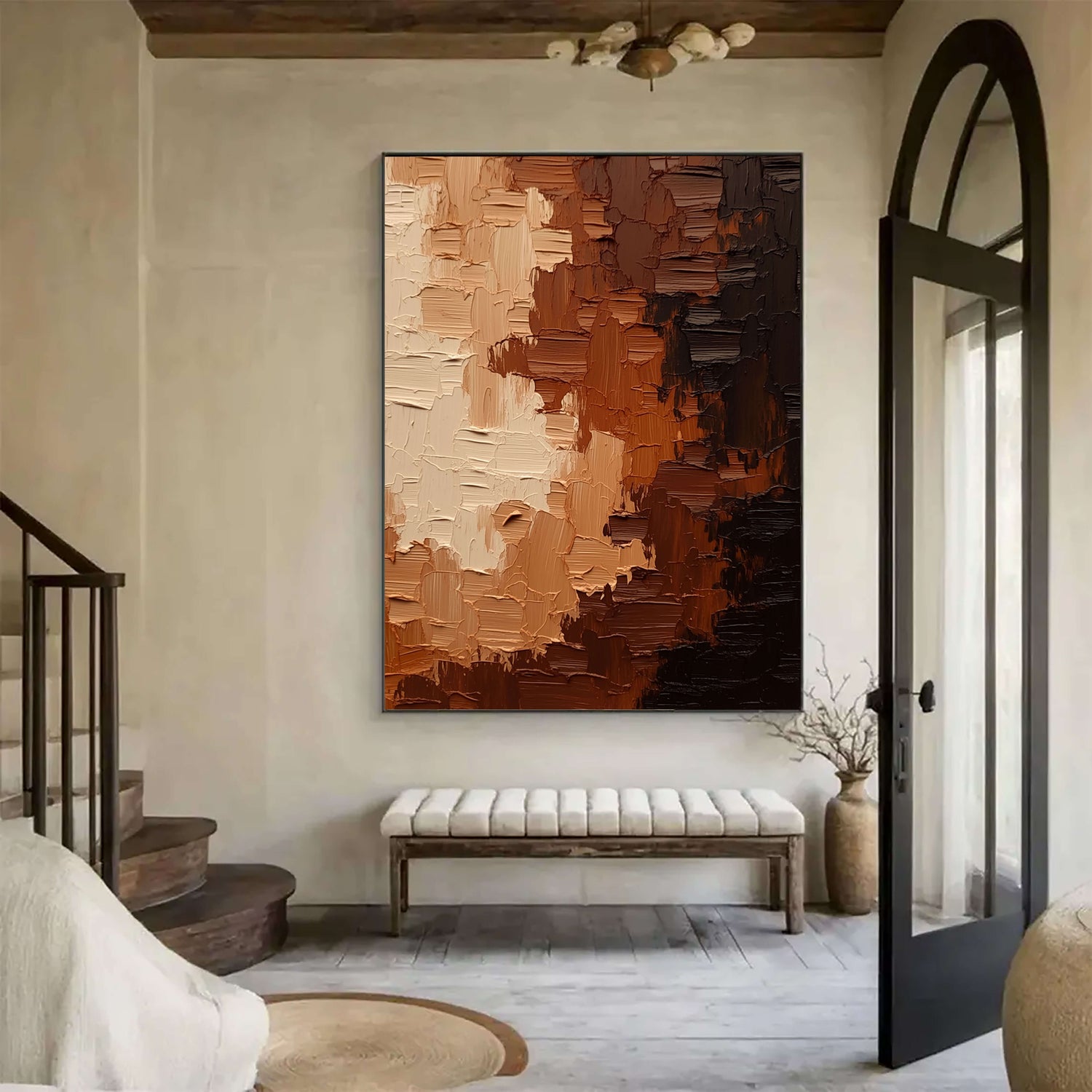 3D-Textured Art | Earthy Tone Shift