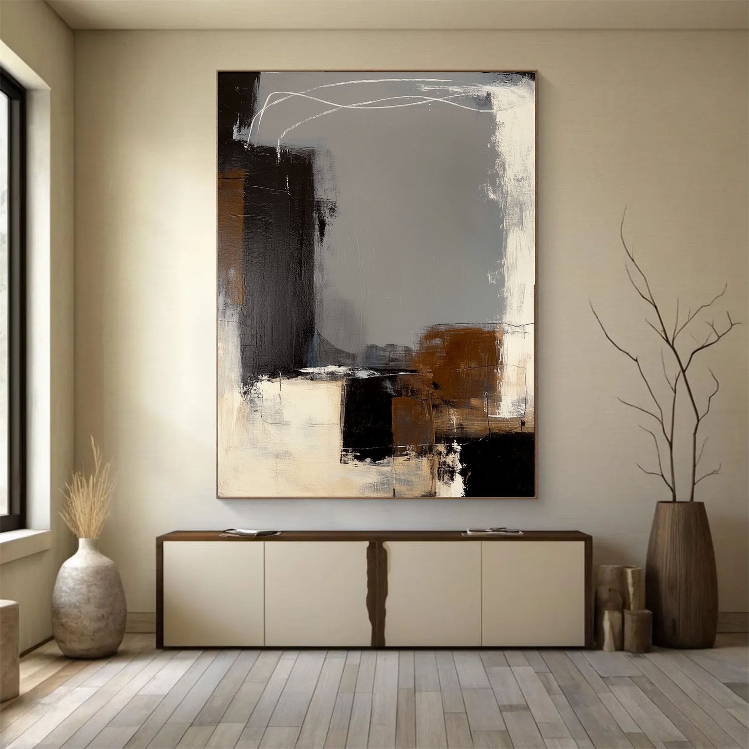 Abstract Art | Neutral Line Balance