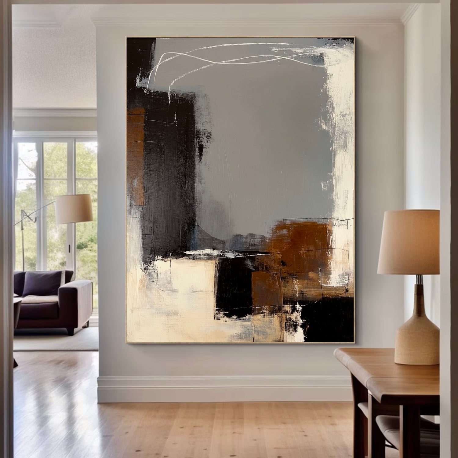 Abstract Art | Neutral Line Balance