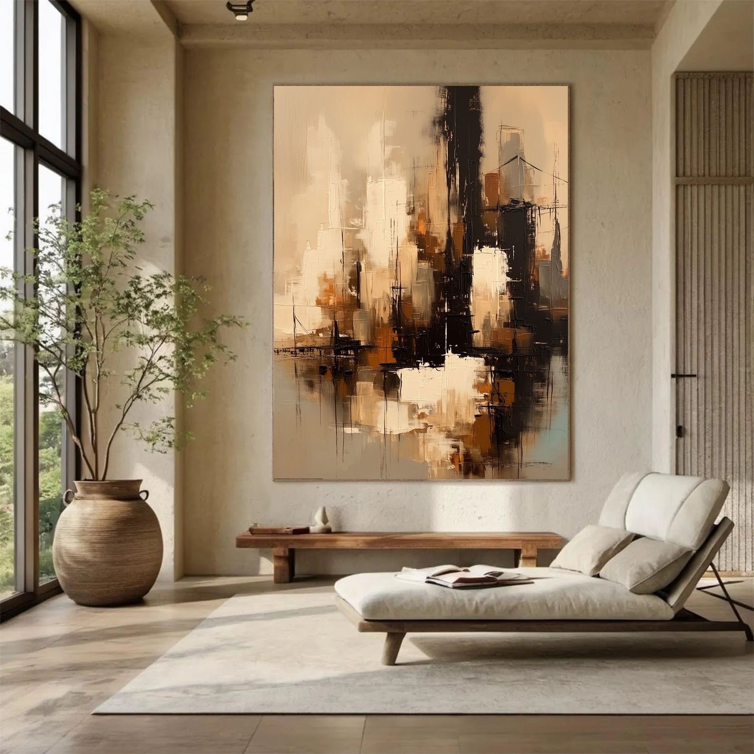 Impressionist Art | Urban Harbor Glow