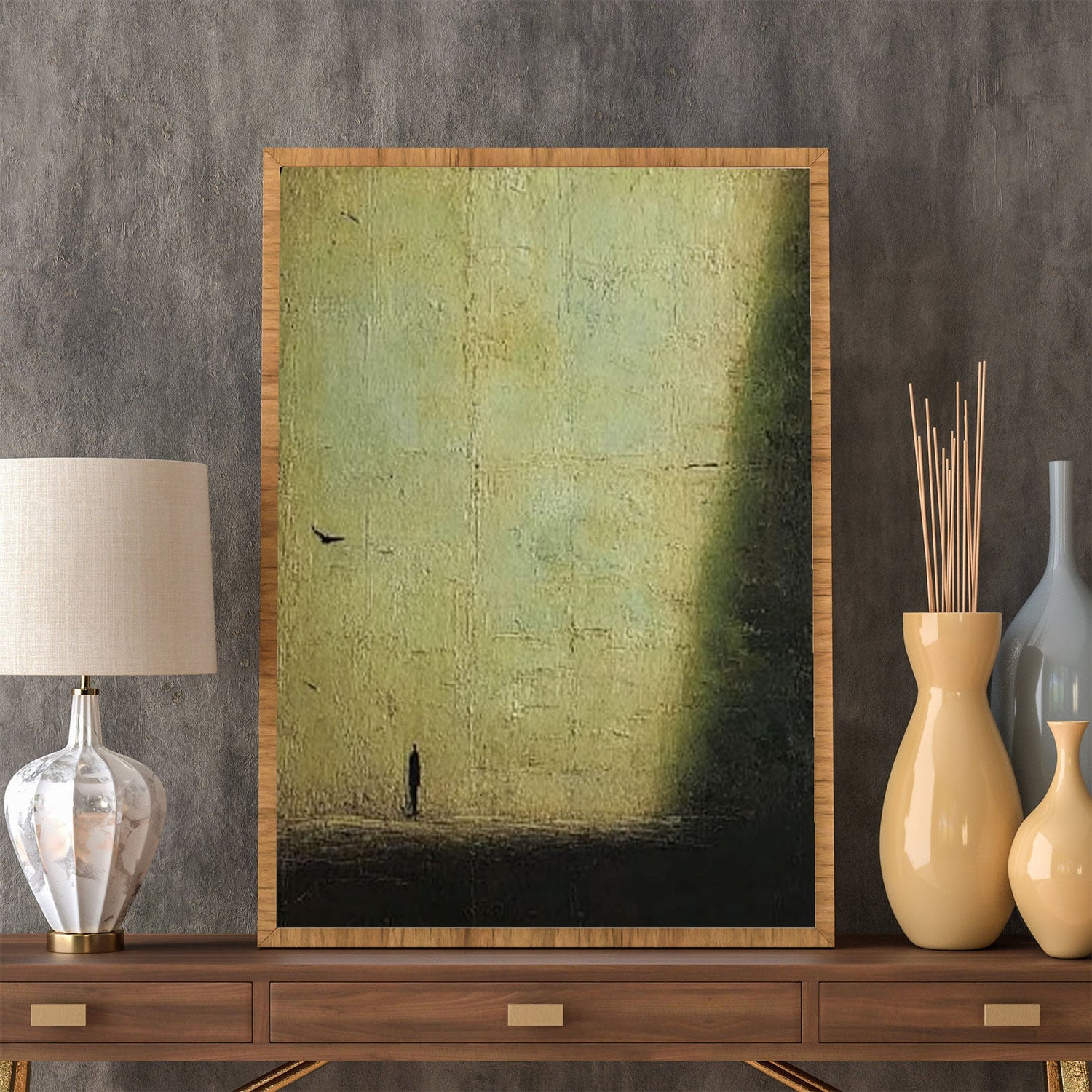 Wabi-Sabi Art | Solitary Light & Shadow