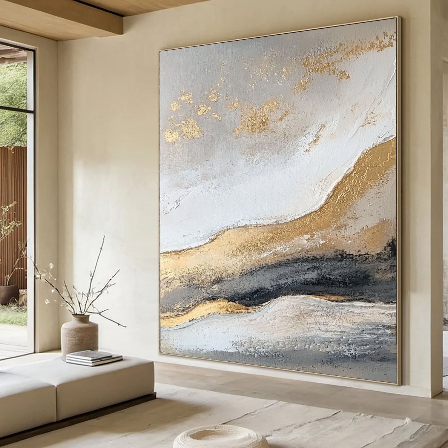 Contemporary Luxe | Gilded Horizon Drift