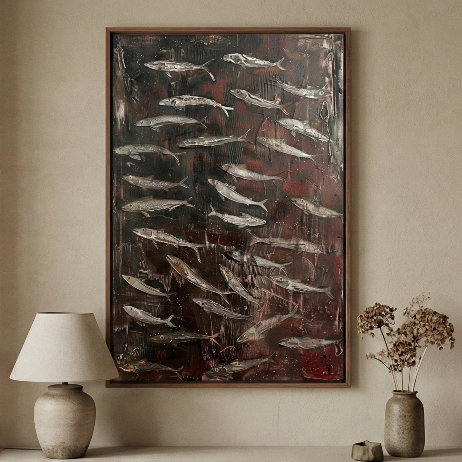 Wabi-Sabi Art | Silvered School