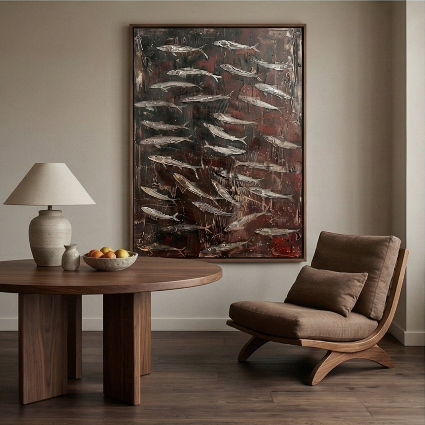 Wabi-Sabi Art | Silvered School