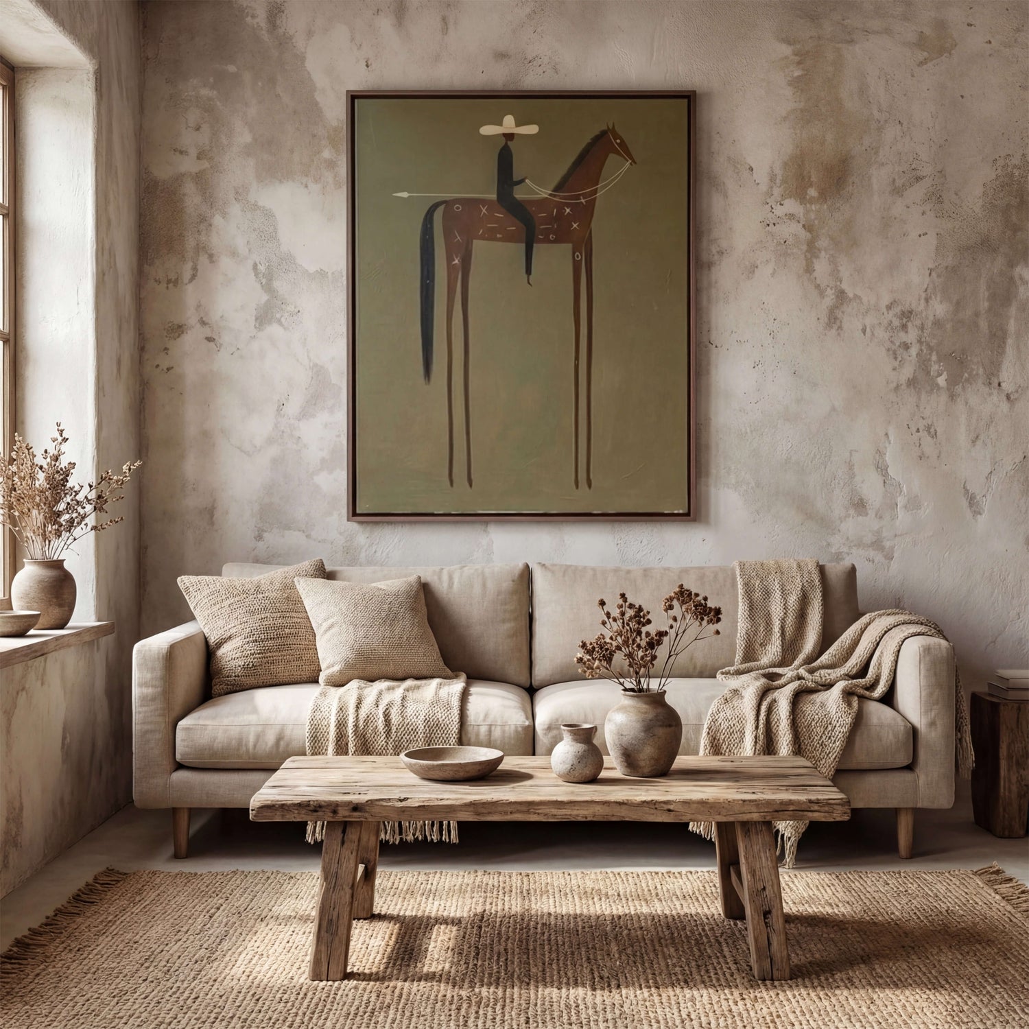 Vintage Americana Art | Cowboy’s Long Ride