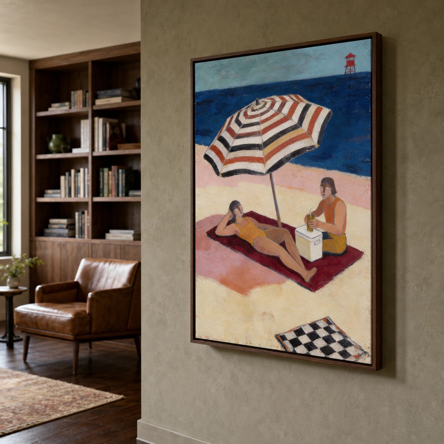 Vintage Americana Art | Coastal Leisure