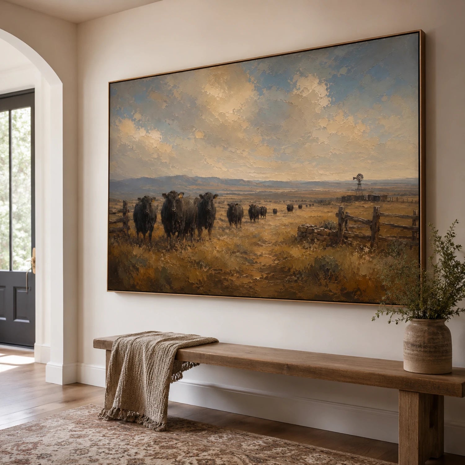 Vintage Americana Art | The Quiet Fields of Time