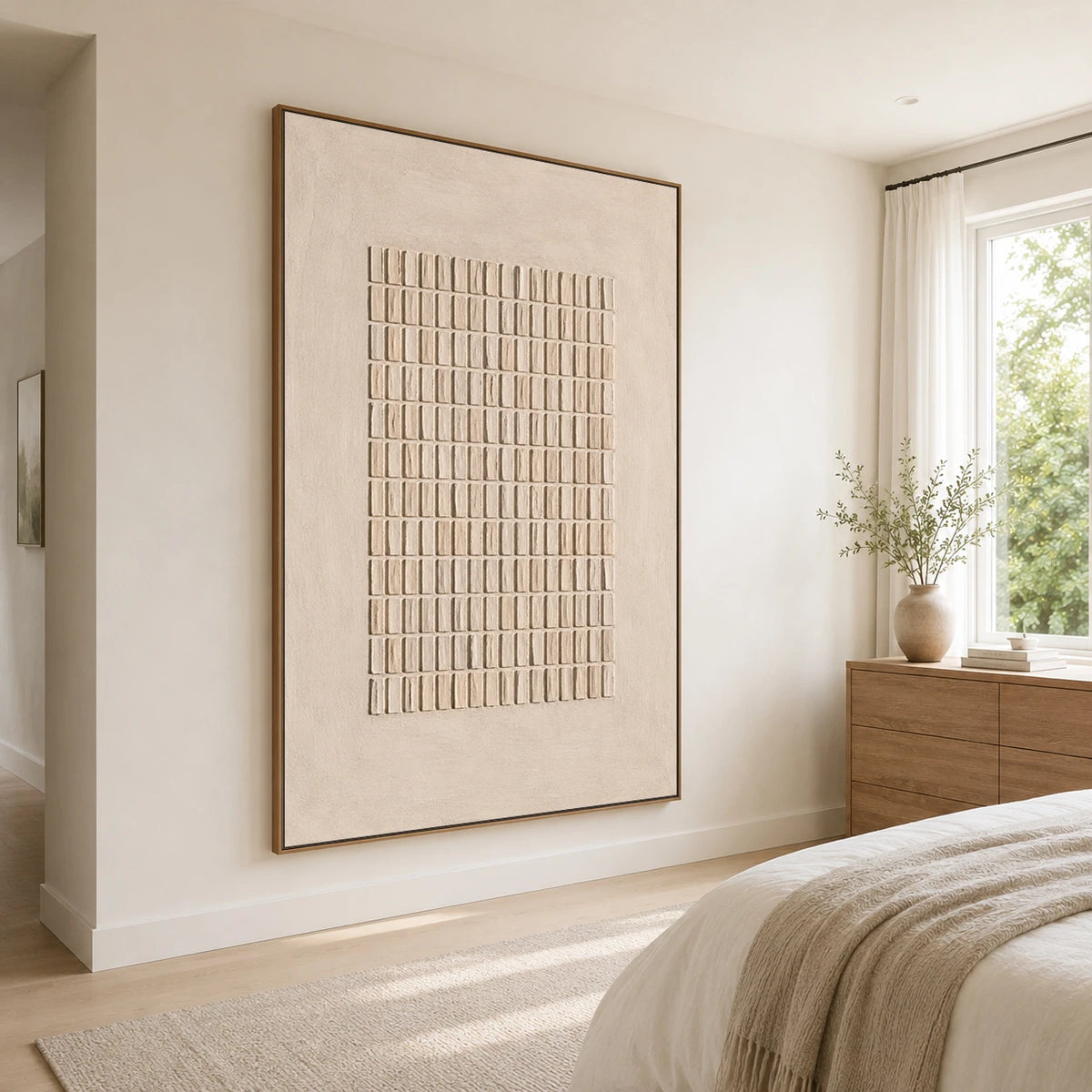 3D textured Art | Ivory Rhythm Study
