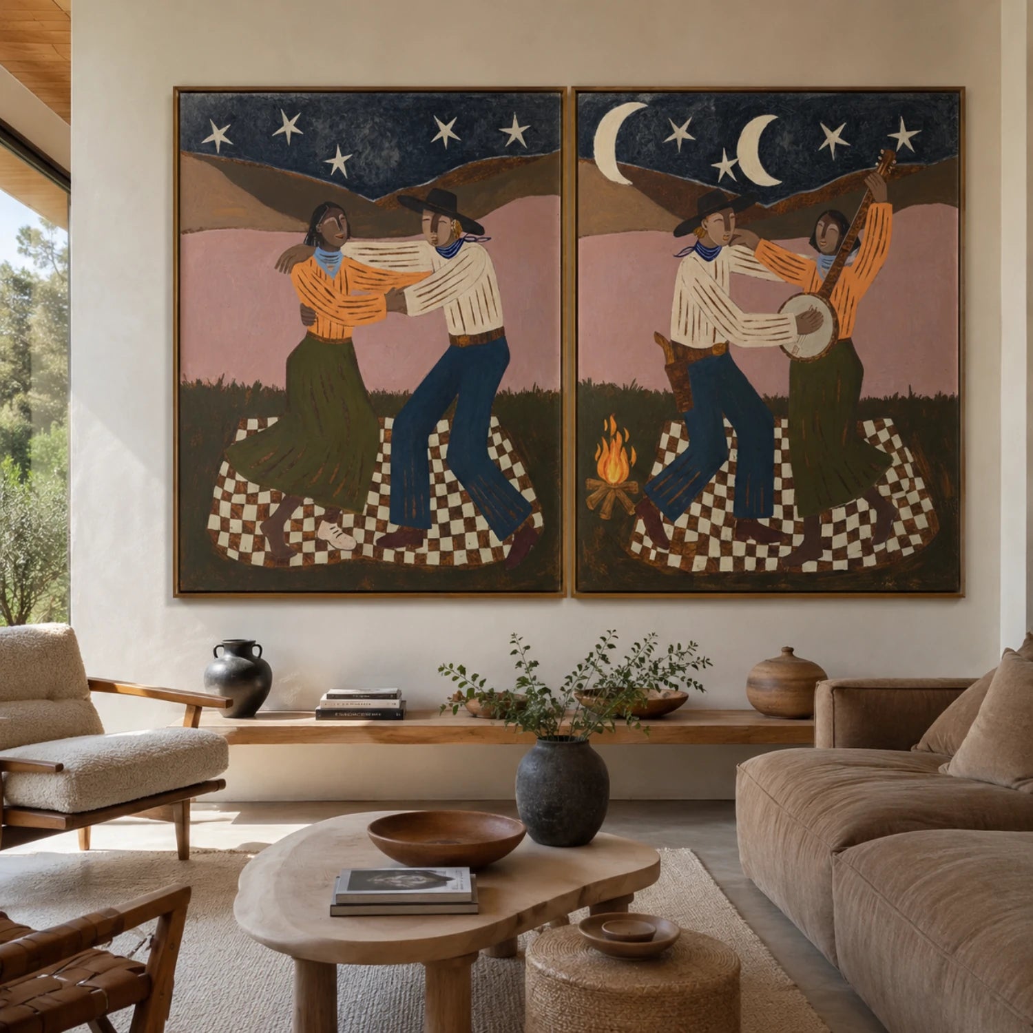 Vintage Americana Art | Where the Dust Keeps Time