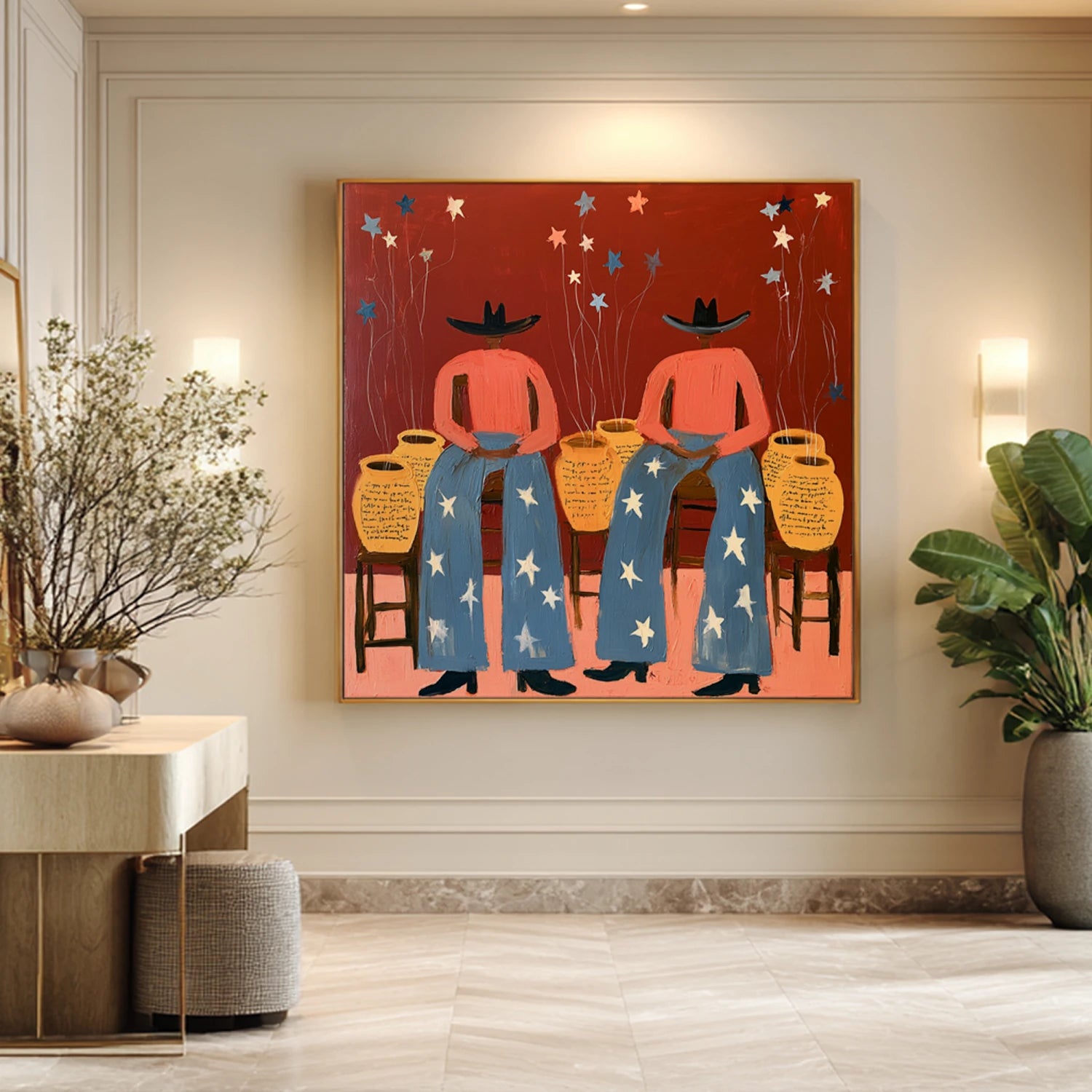 Vintage Americana Art | Stellar Whisper