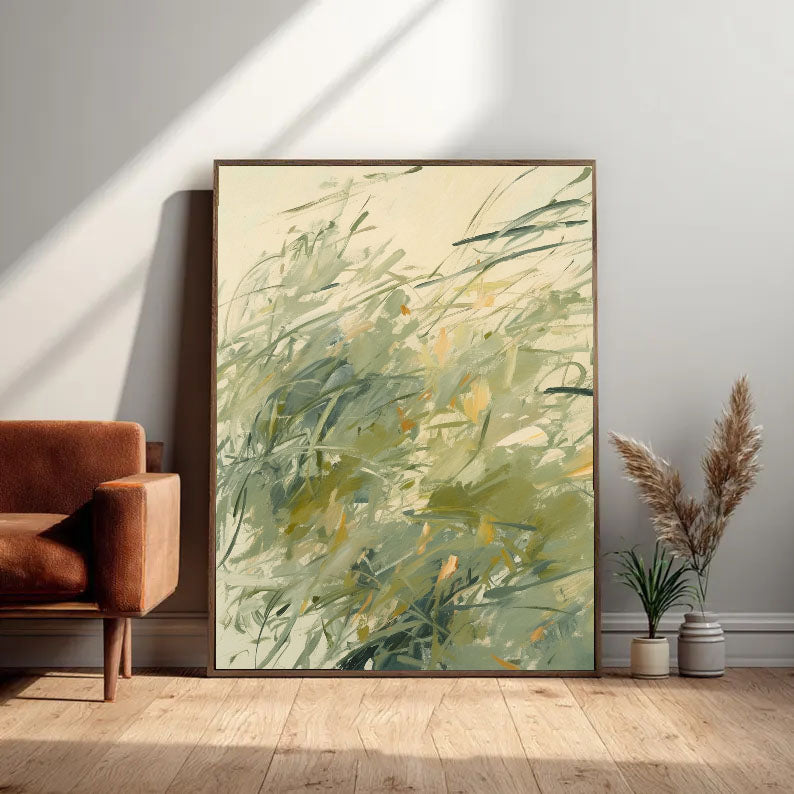 Impressionist Art | Windblown Grasses Hues