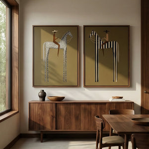 Vintage Americana Art | Spot & Stripe