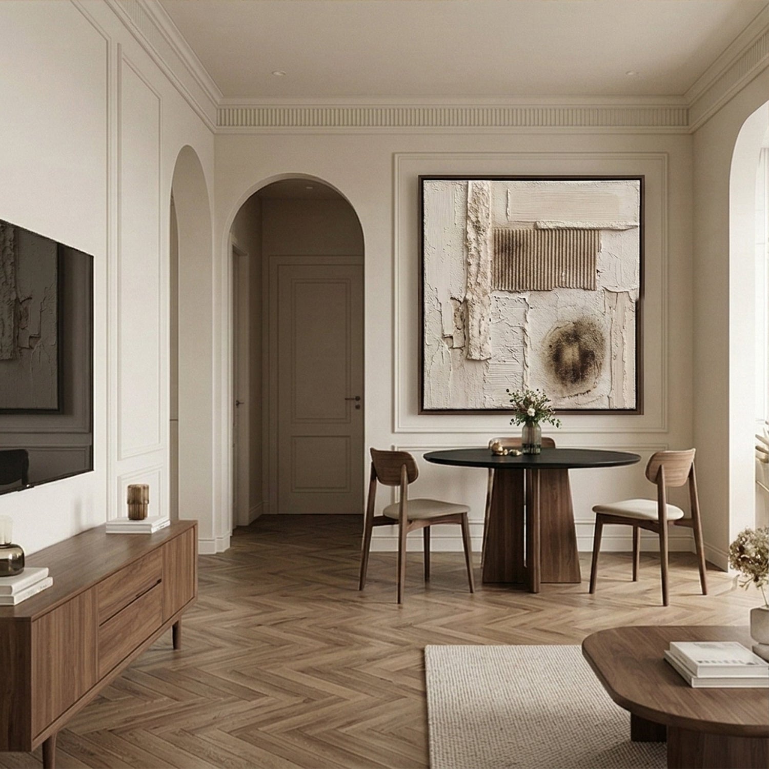 3D textured Art | Silent Relief