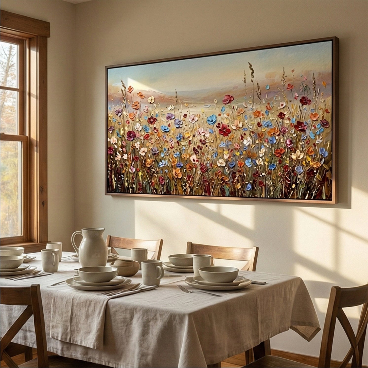 Bohemian Art | Sunlit Garden Bloom