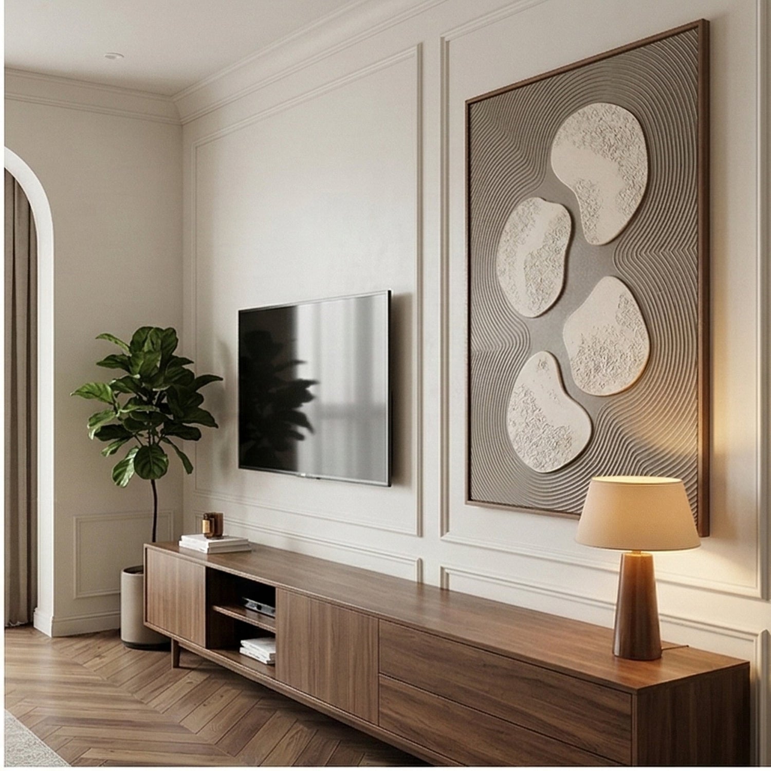 3D-Textured Art | Stone Harmony