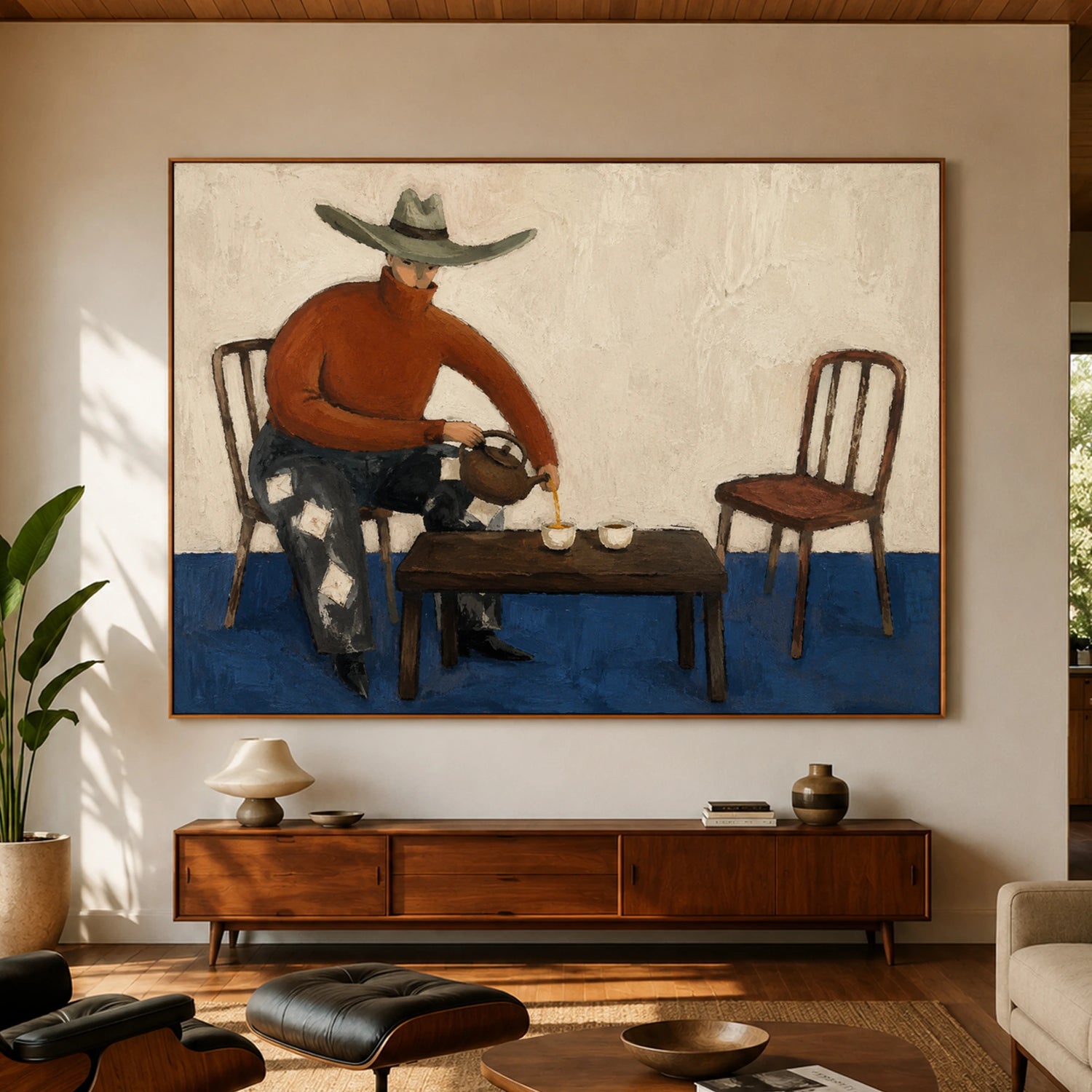 Western Folk Art | Cowboy Tea