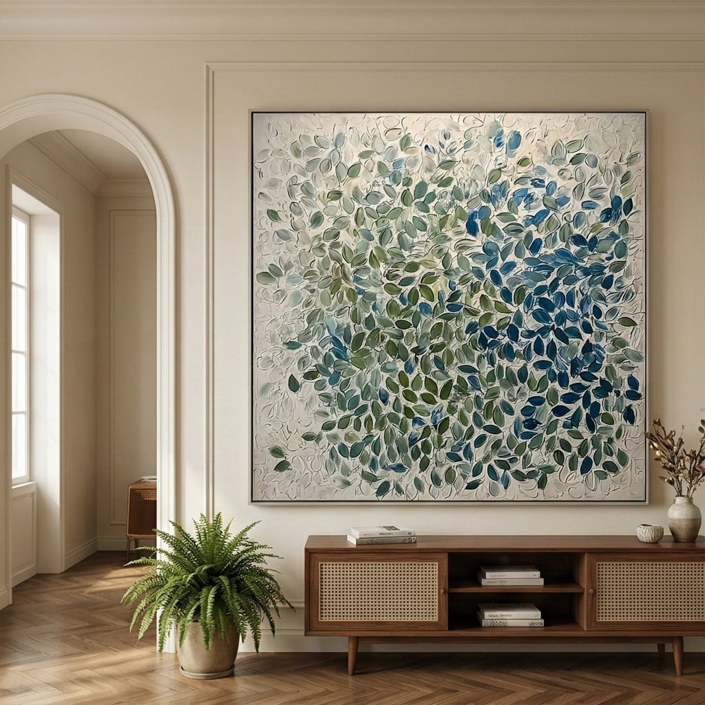 3D textured Art | Verdant Reverie