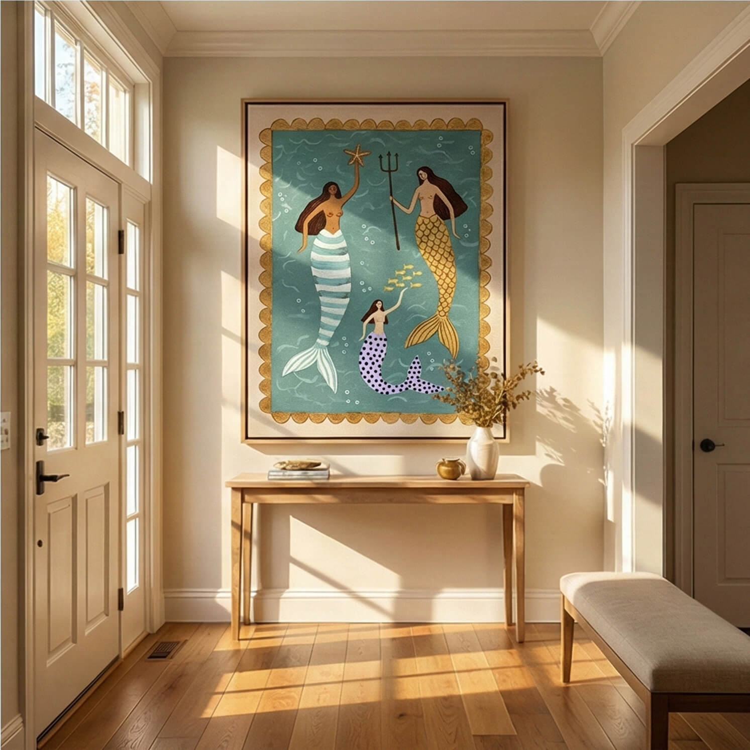 Surreal Art | Aquatic Sisters' Serenade