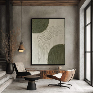 3D textured Art | Olive Arch Echo