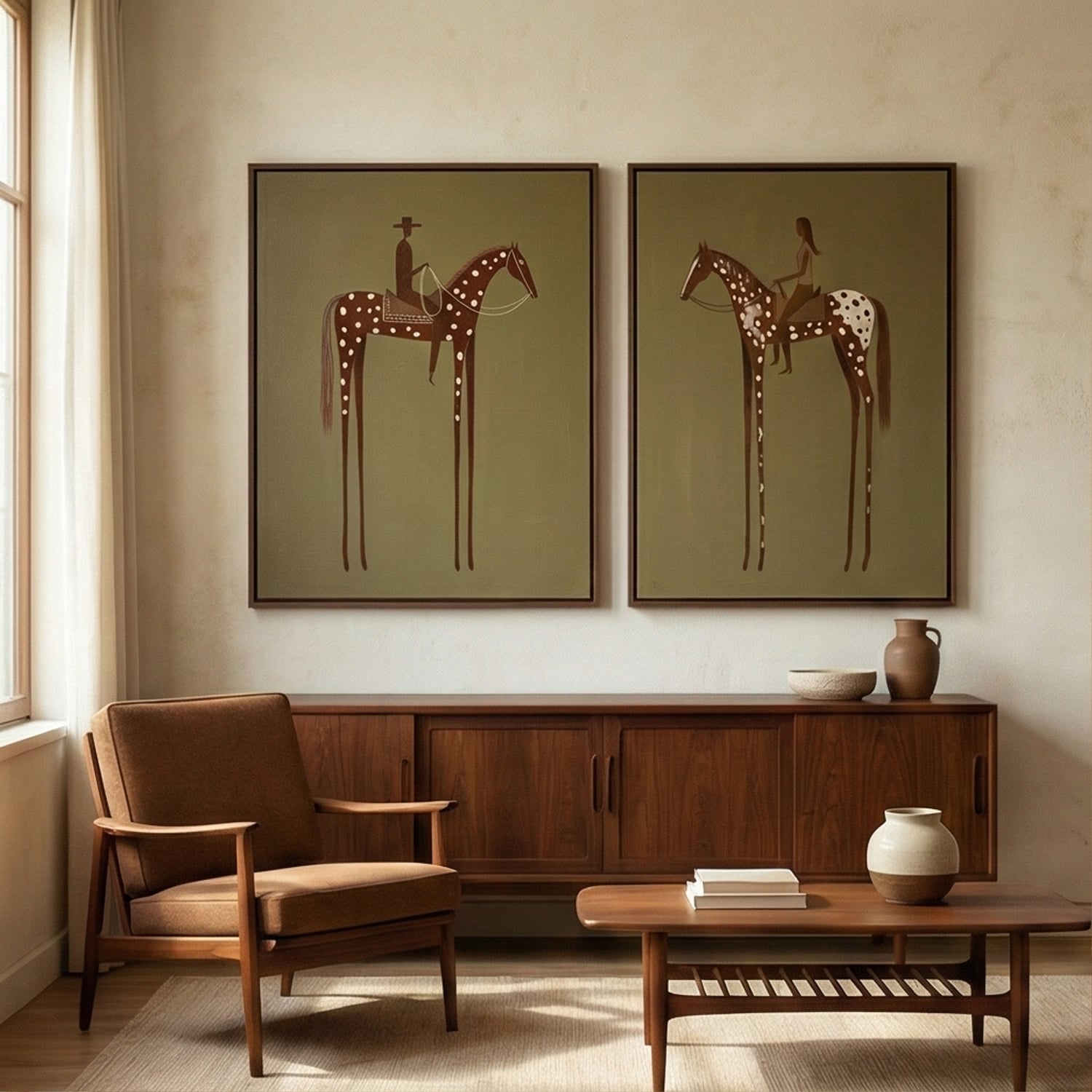 Vintage Americana Art | Spotted Reverie