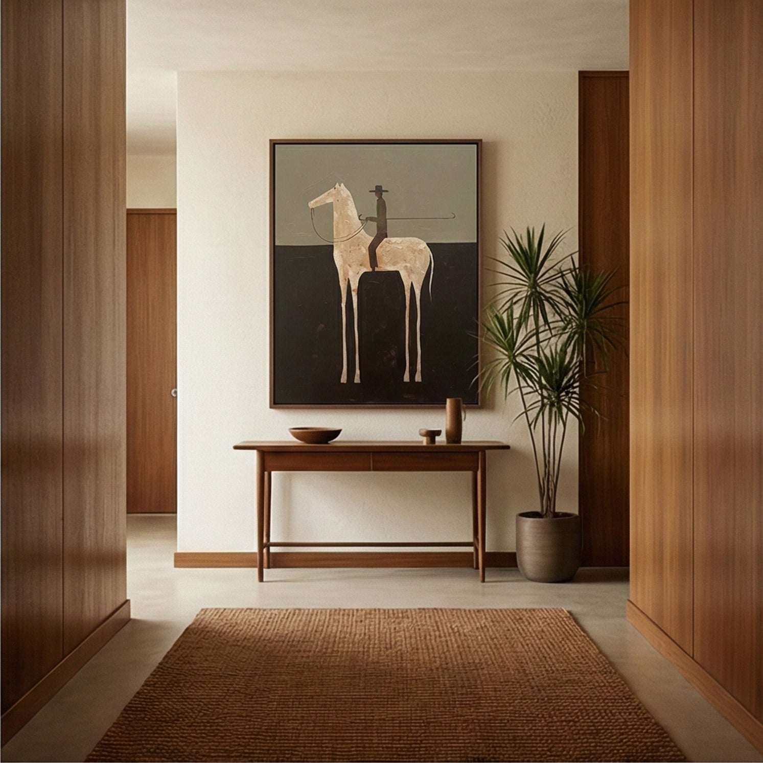 Vintage Americana Art | Midnight Rider