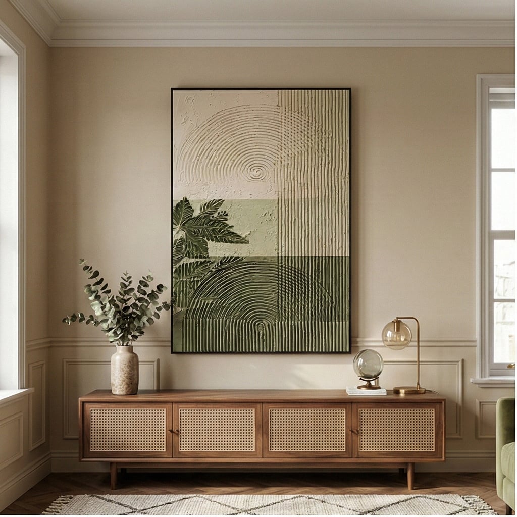 3D textured Art | Verdant Equinox