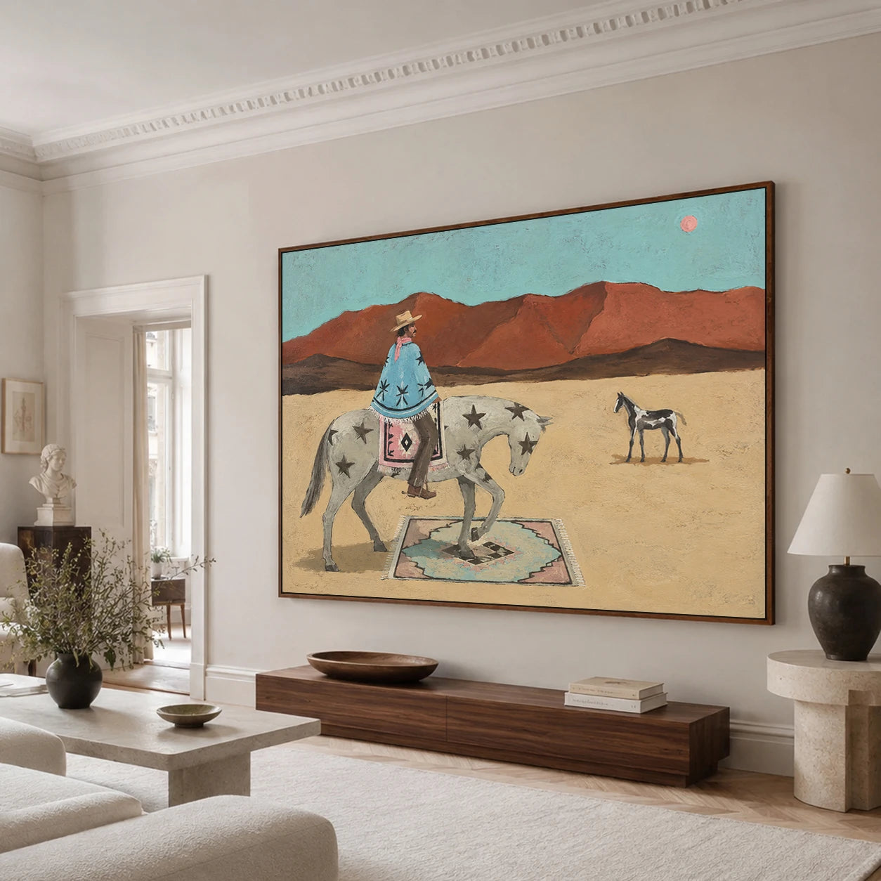 Western Folk Art | Desert Horseman