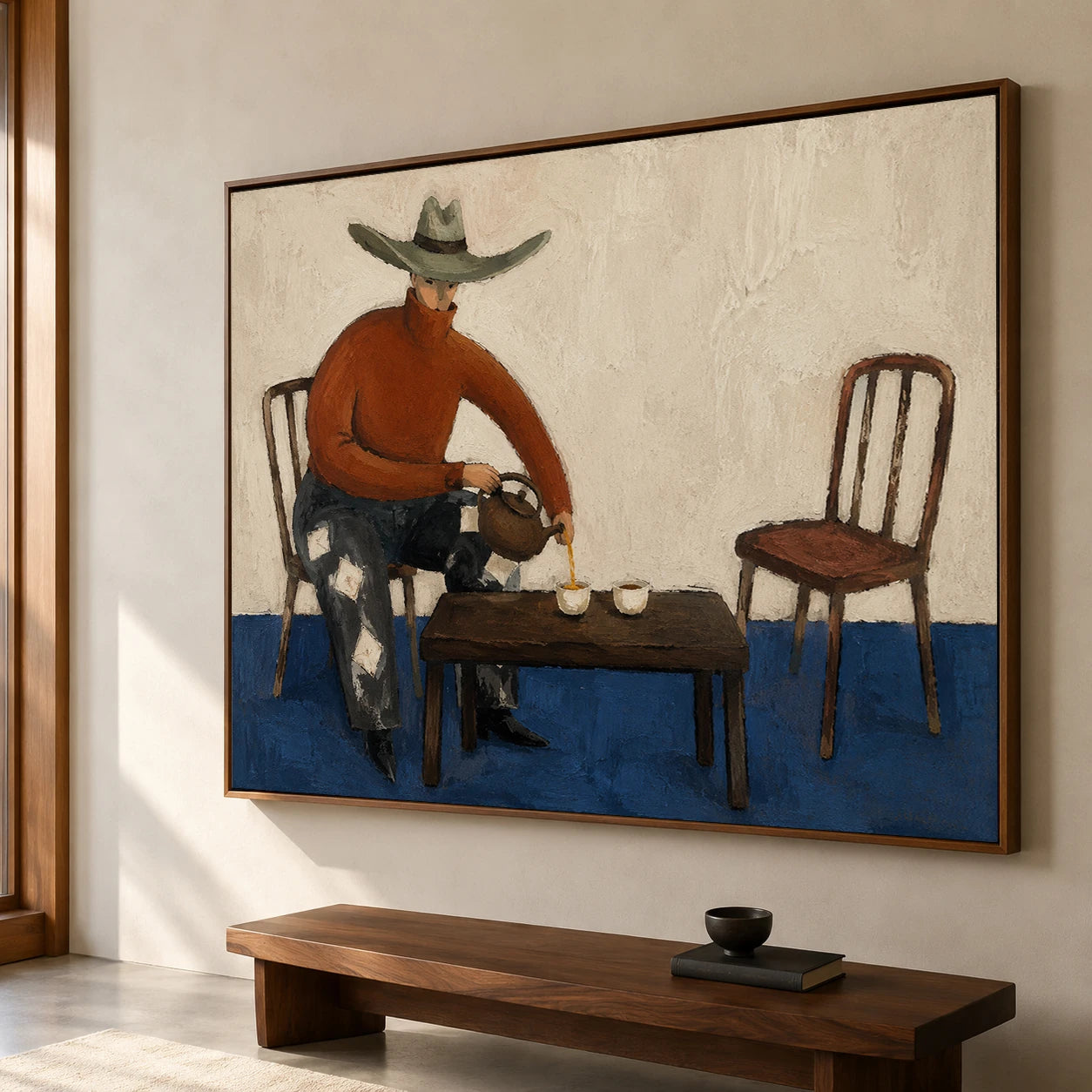 Western Folk Art | Cowboy Tea