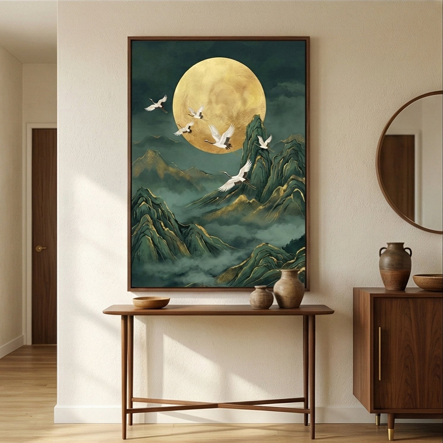 Impressionist Art | Moonlit Flight
