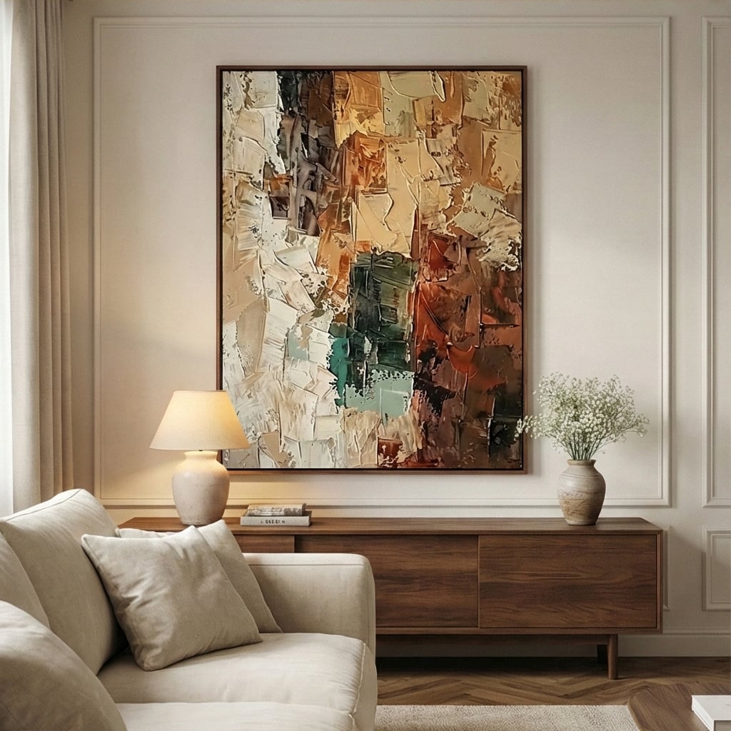 3D textured Art | Amber Passage