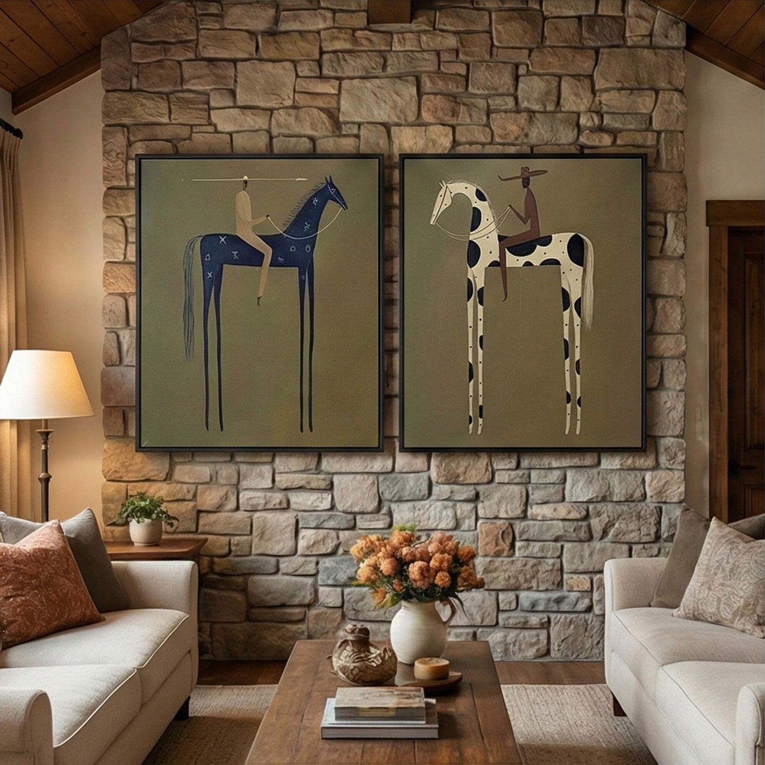 Vintage Americana Art | Silent Companions