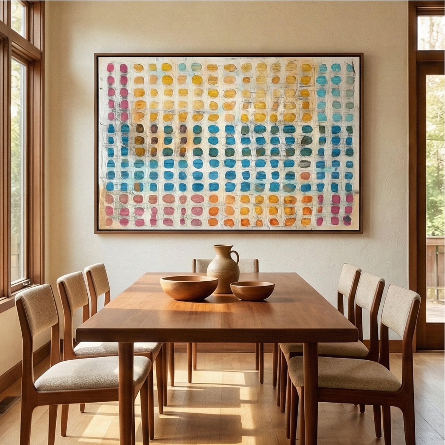 Wabi-Sabi Art | Chromatic Grid