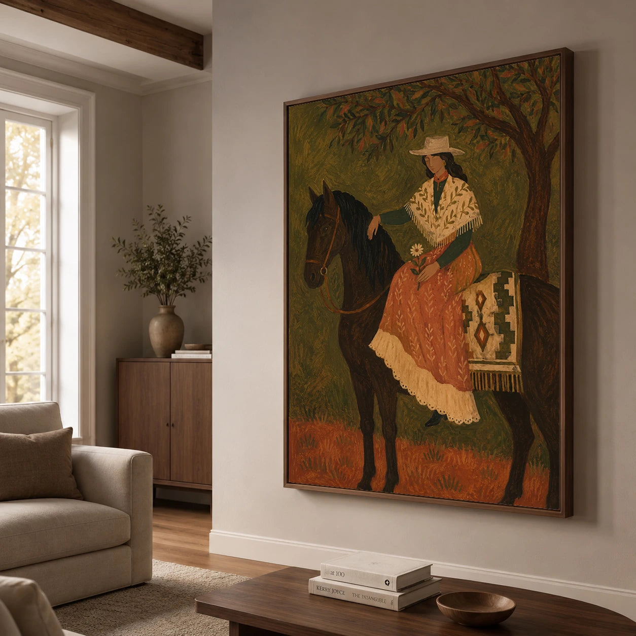 Western Folk Art｜Rider Portrait