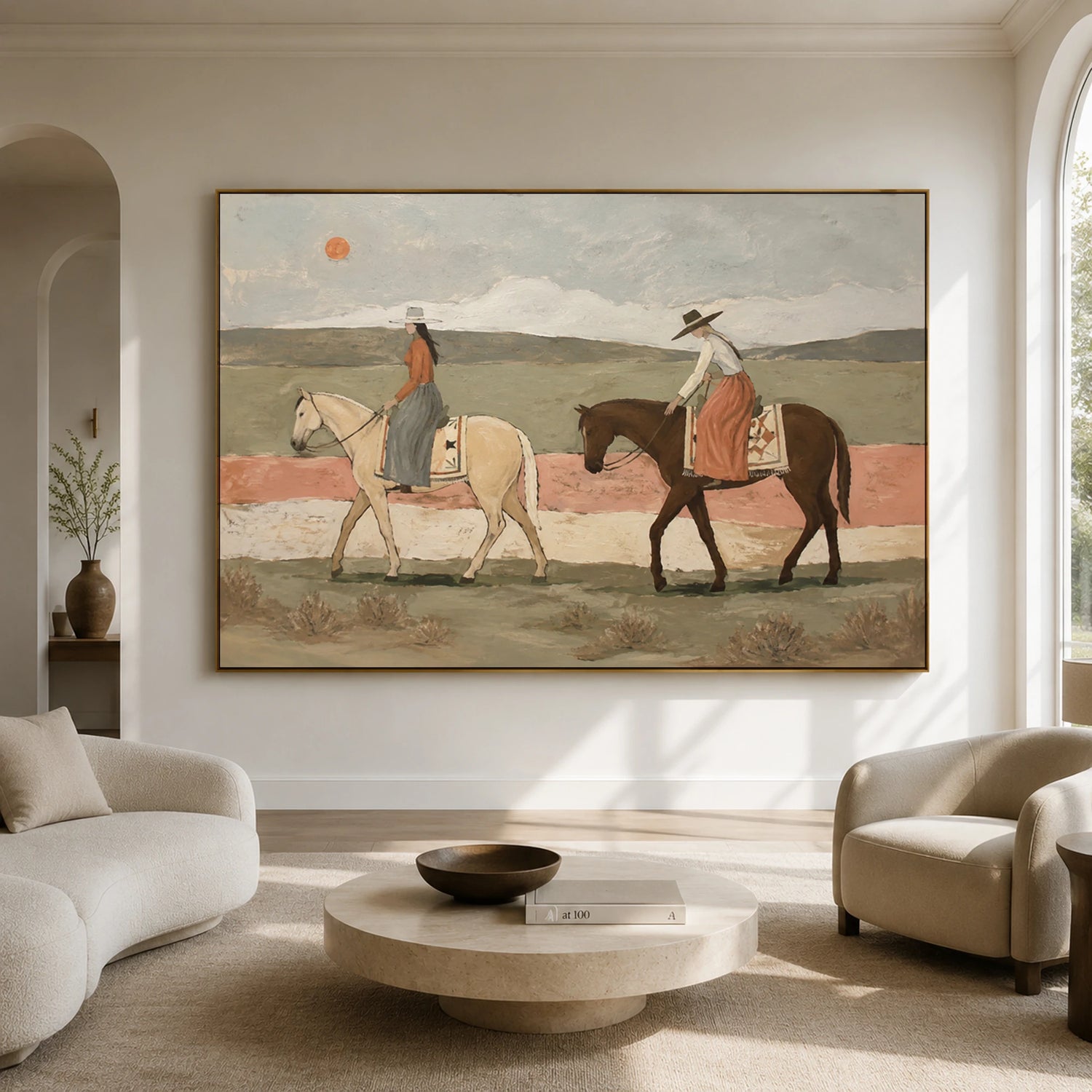 Western Folk Art | Desert Riders