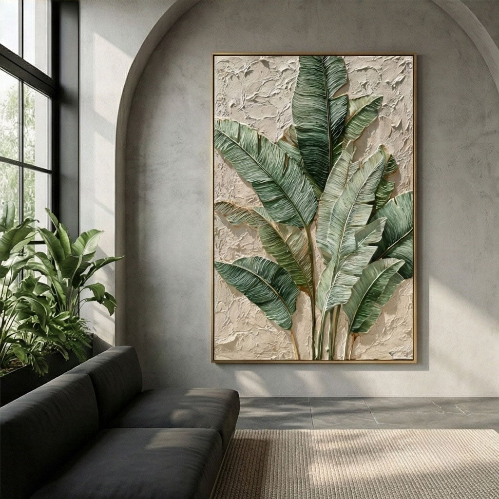 3D textured Art | Botanical Whisper