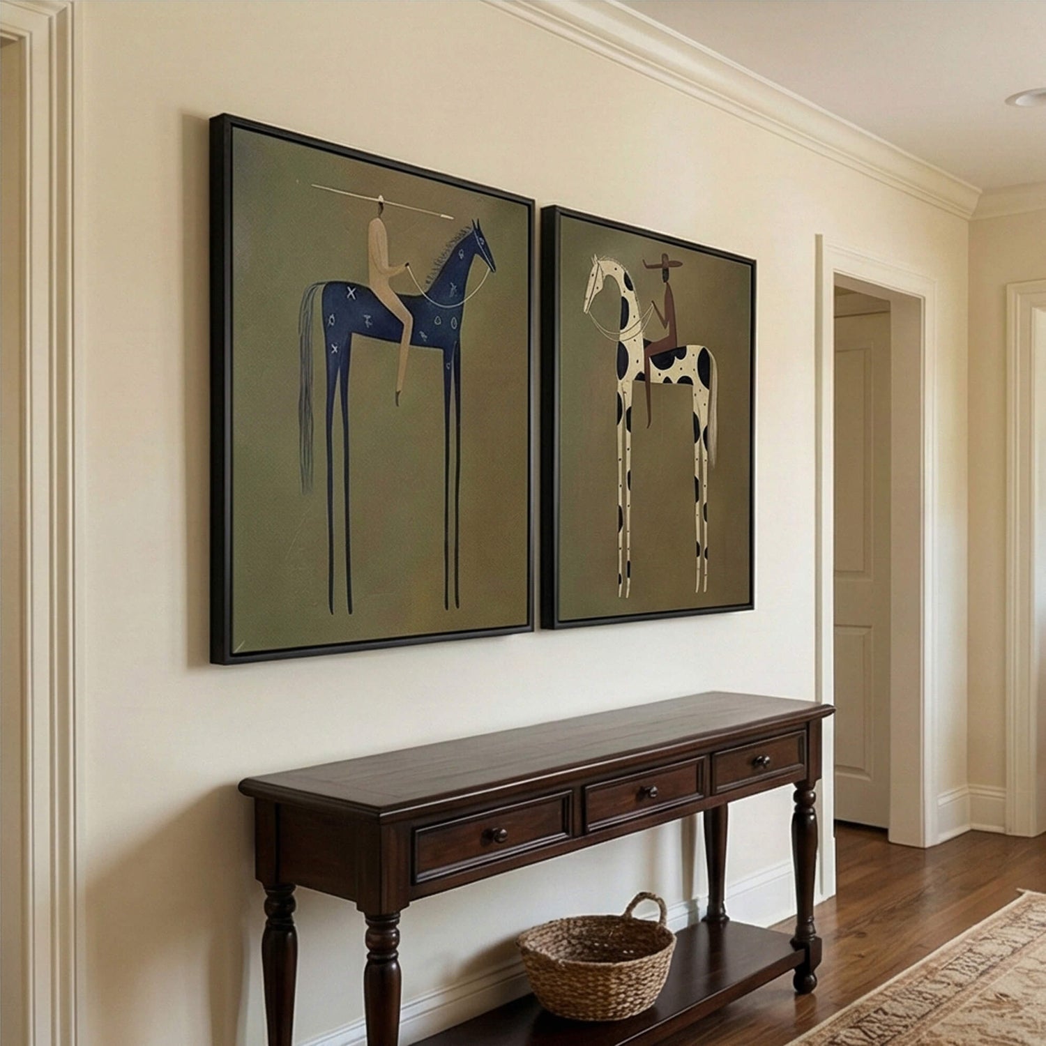 Vintage Americana Art | Silent Companions