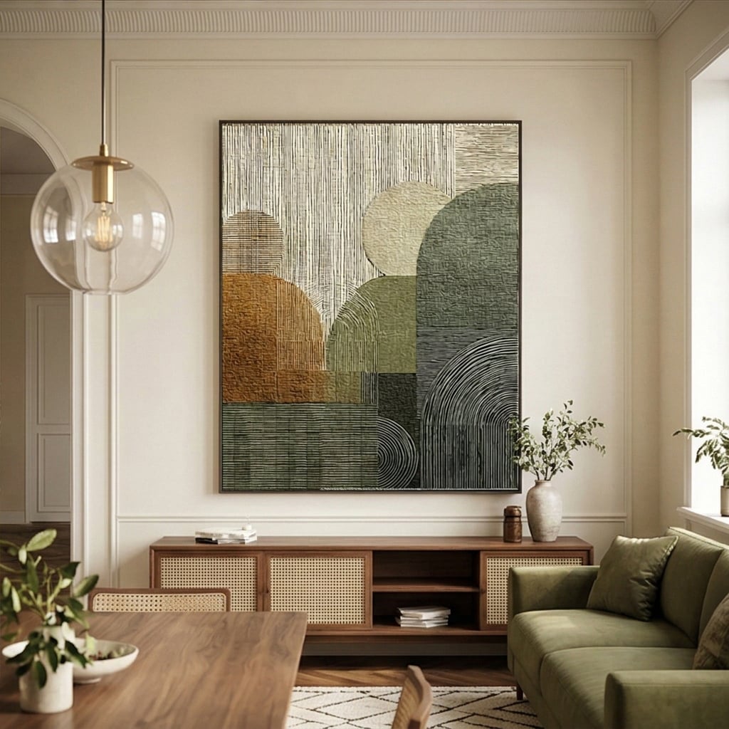 Wabi-Sabi Art | Sage Sunset Study