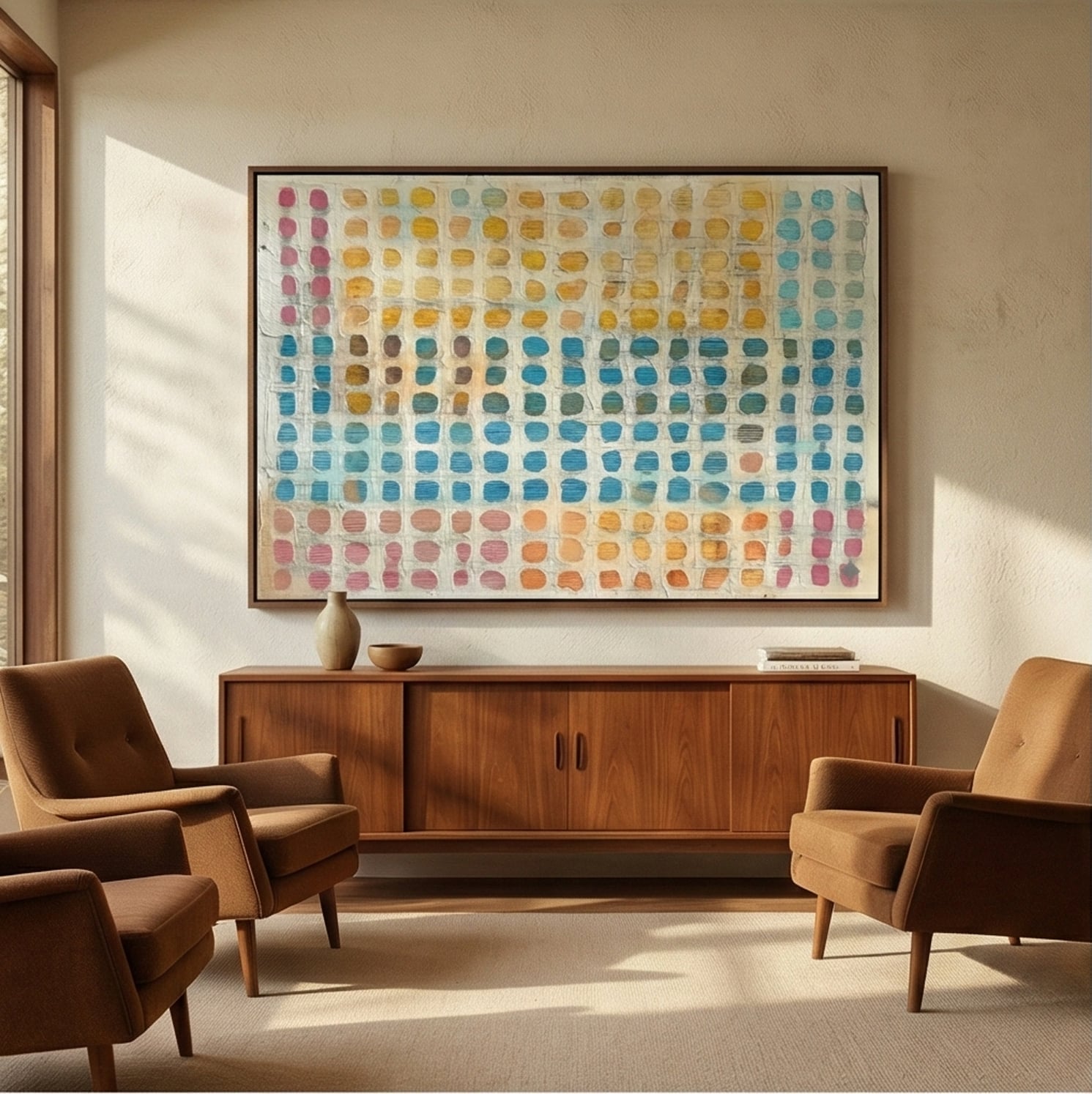 Wabi-Sabi Art | Chromatic Grid