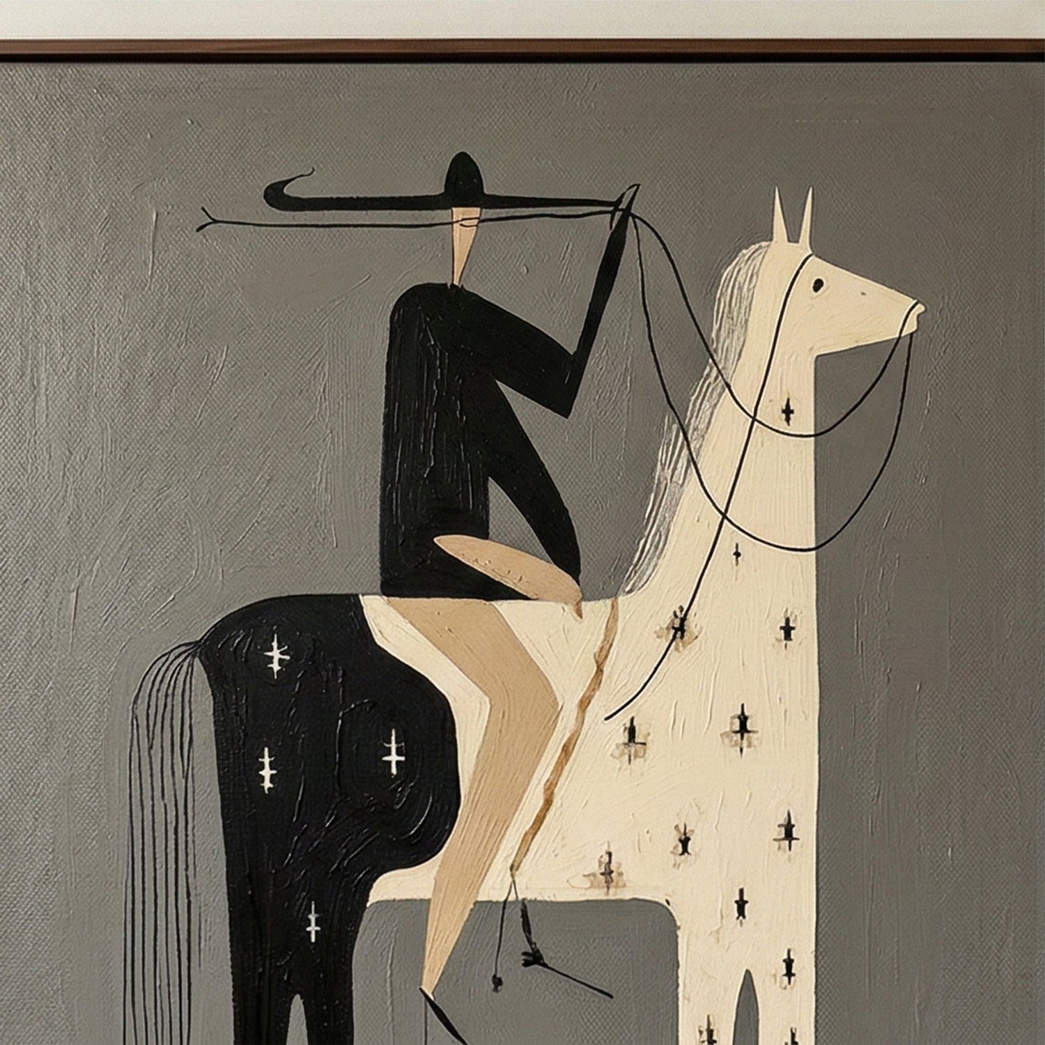 Vintage Americana Art | Night Watch
