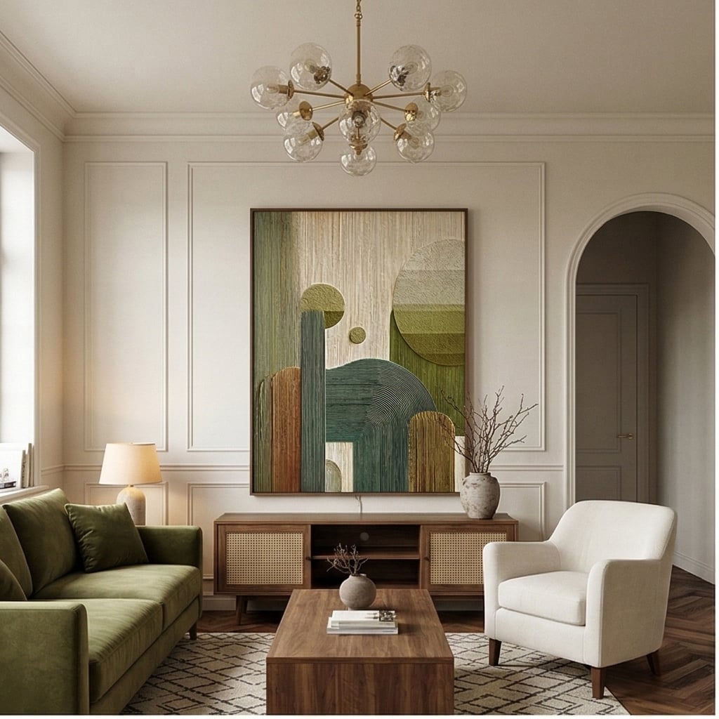 3D textured Art | Verdant Cadence