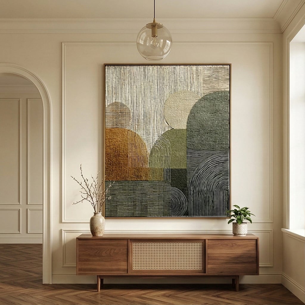 Wabi-Sabi Art | Sage Sunset Study