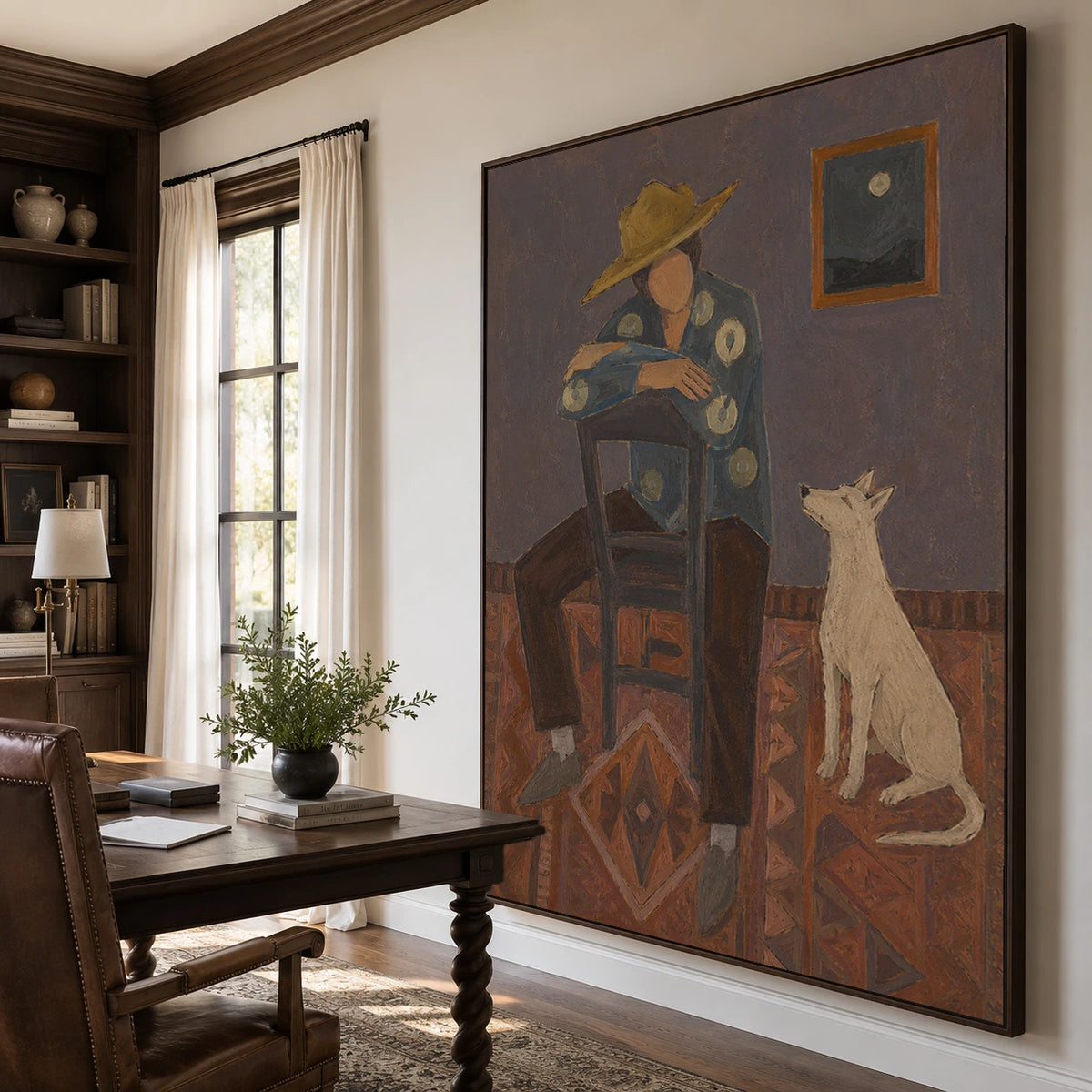 Western Folk Art｜Desert Watcher