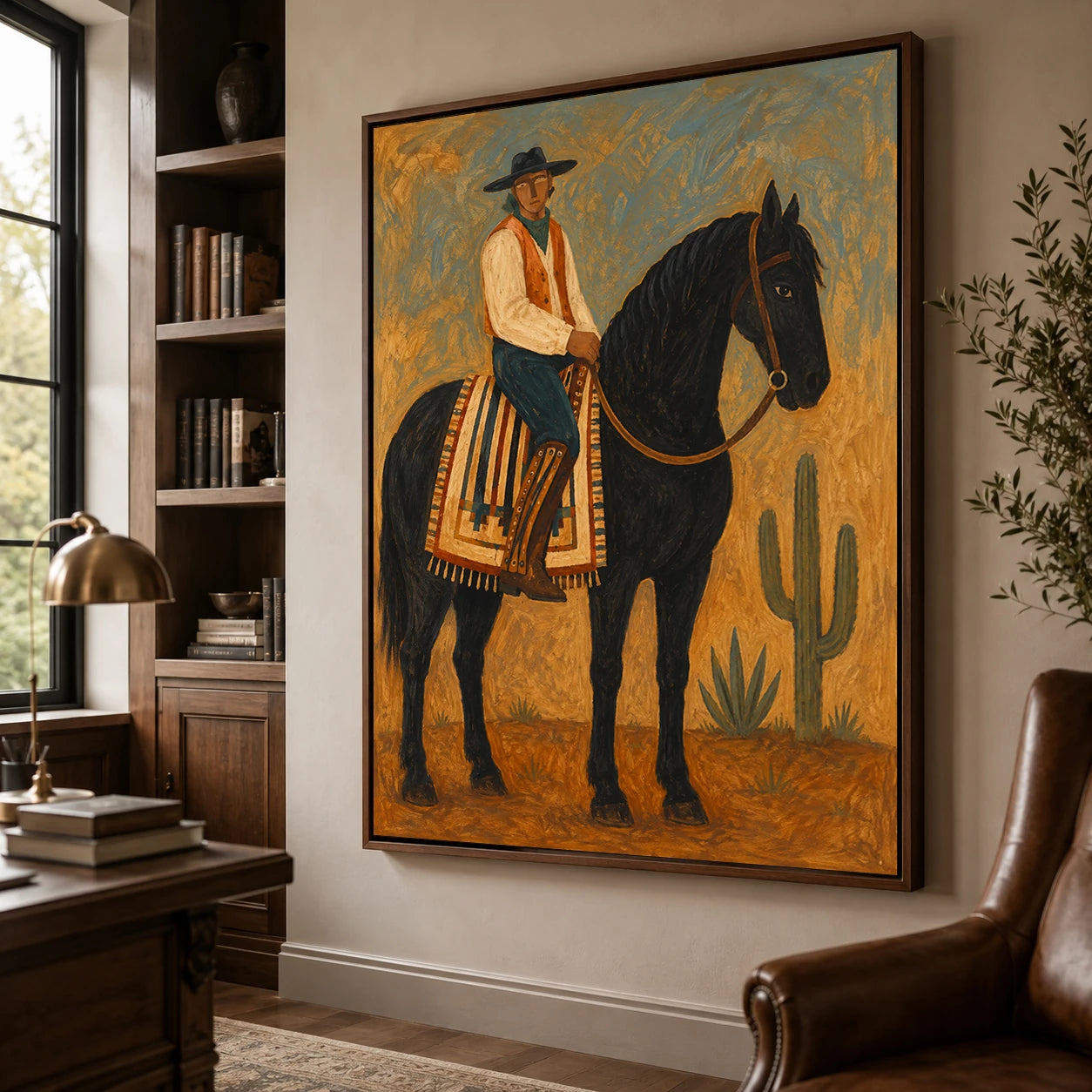 Western Folk Art｜Desert Rider