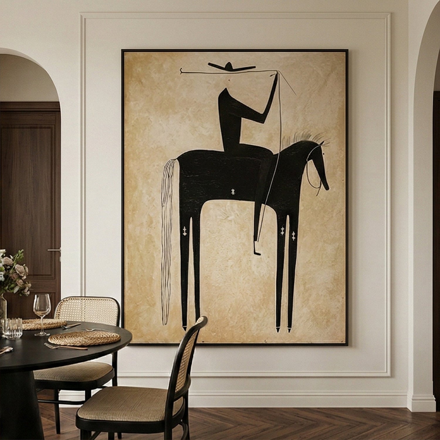 Vintage Americana Art | Silent Sentinel