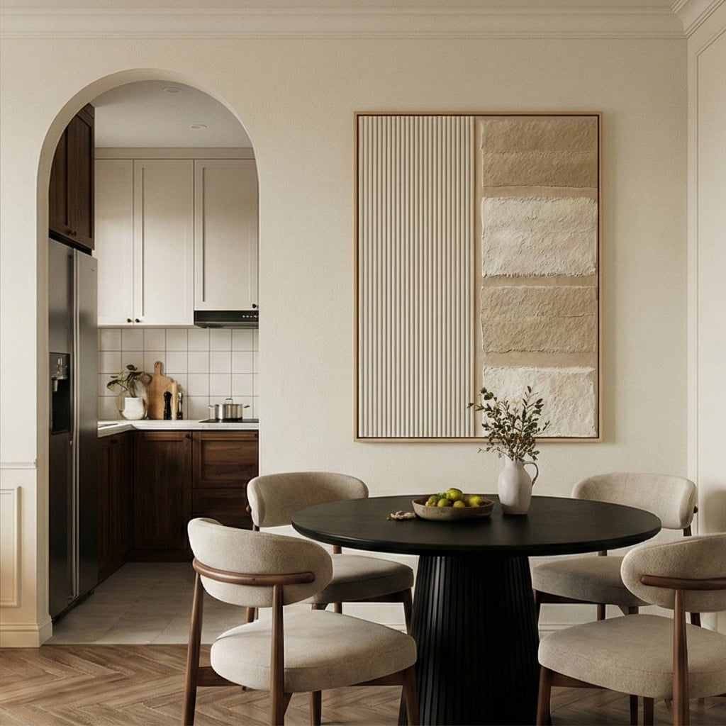 3D textured Art | Ivory Stratification