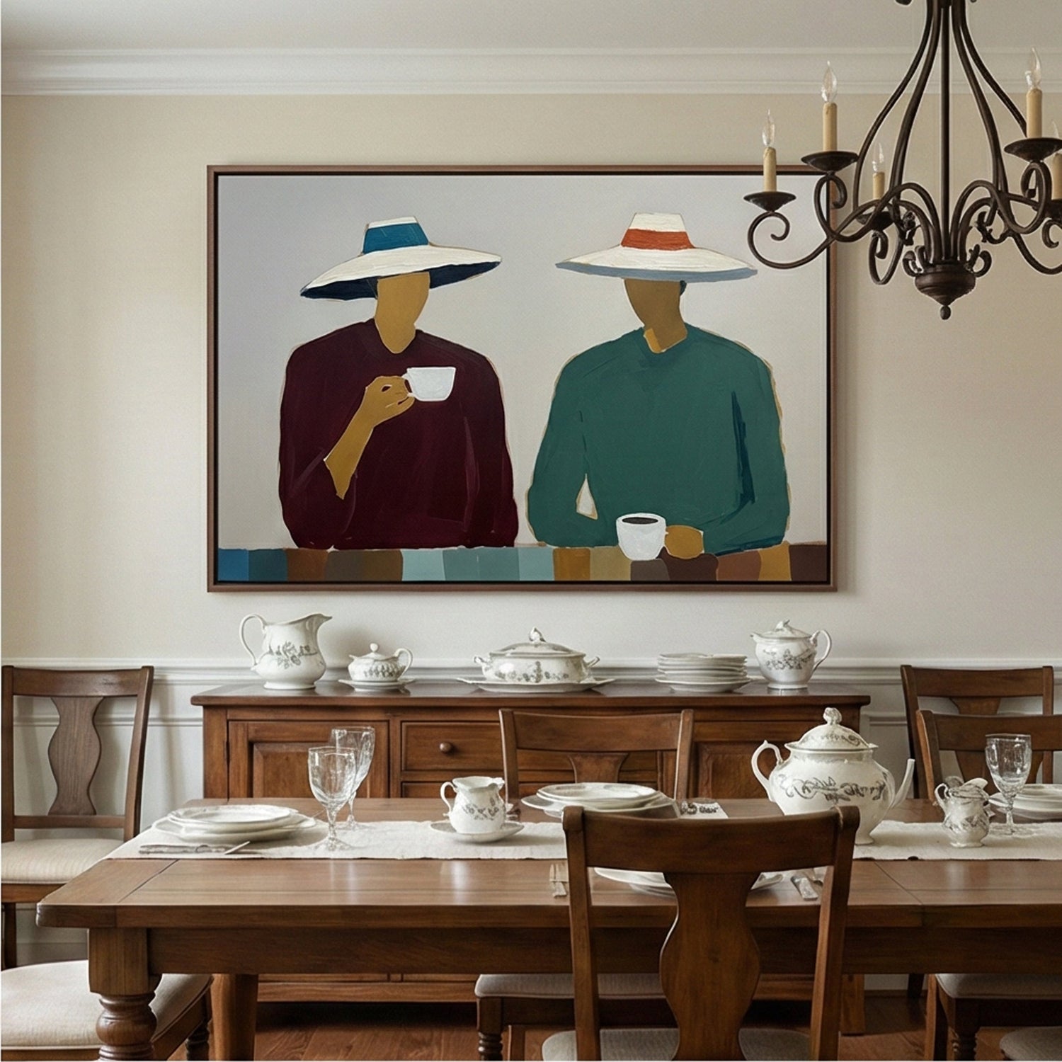 Vintage Americana Art | Café Reverie