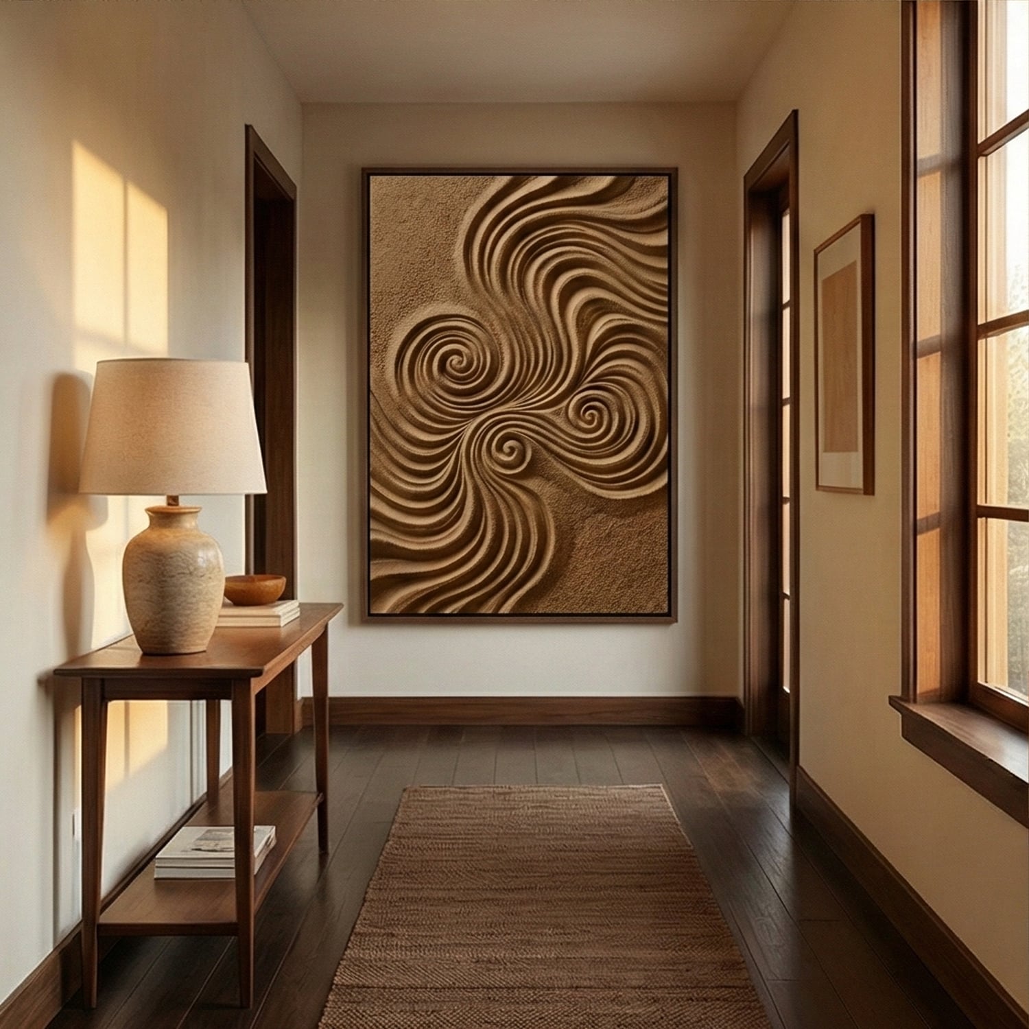 3D textured Art | Triple Vortex